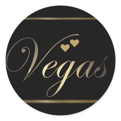Love in Las Vegas Sticker