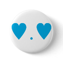 Love in Light Blue Pin