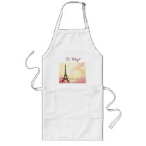 Love in Paris - Chef's apron by perfectpostage Love in Paris - Chef's apron