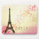 Love in Paris mousepads by perfectpostage Love in Paris mousepads