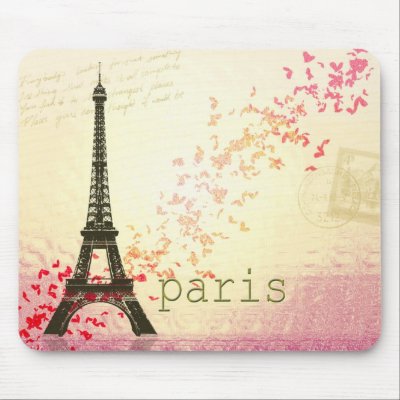 Love in Paris mousepads