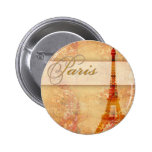 Love in Paris Pinback Buttons