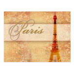Love in Paris Postcard