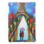 Love in Paris romantic giftart valentine special iPad Mini Cover