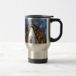 Love in Paris romantic giftart valentine special Travel Mug