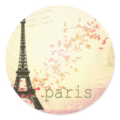 Love in Paris Stickers