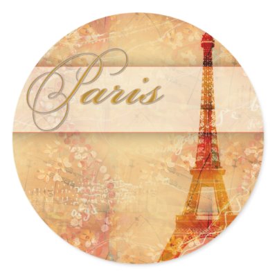Love in Paris Sticker