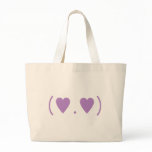 Love in Purple Tote Bag