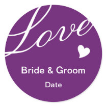 Love in Purple stickers
