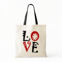 Love In Red&black bags