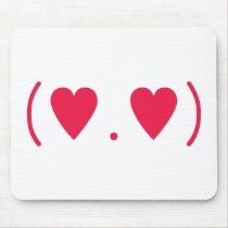 Love in Red Mouse Pad