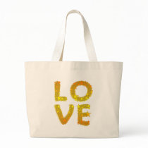 Love in Sparkly Gold bags by greenbaby Love in Sparkly Gold bags