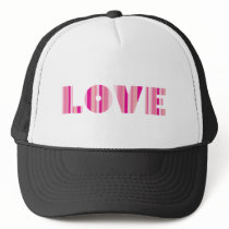 Love in Striped Pink hats