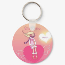 Love in the Air - My Darling (Lady Keychain)
