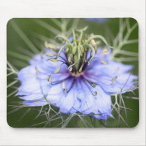 Love in the Mist flower Mousepad by mrInfrared Love in the Mist flower Mousepad