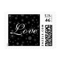Love In Winter Postage Stamp by TDSwhite Love In Winter Postage Stamp