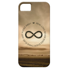 Love Infinity misty sunset iPhone 5 Case