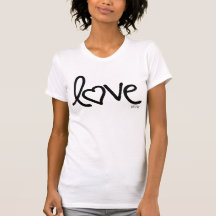 love ink scribble tee shirts