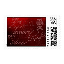 Love International Style Stamp