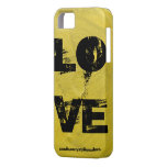 Love Iphone Black And Gold iPhone 5 Cases