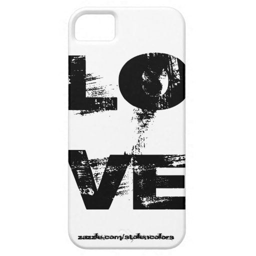 Love Iphone Black And White iPhone 5 Covers Zazzle