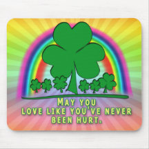 LOVE - IRISH BLESSING MOUSEPAD