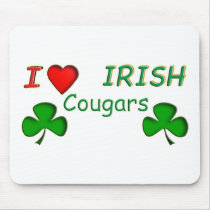 Love Irish Cougar mousepads