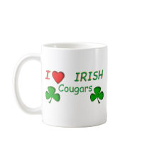 Love Irish Cougar mugs