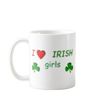 Love Irish Girls mugs