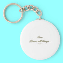 "Love is...." ( 1 Corinthians 13 ) keychains by Artists4God "Love is...." ( 1 Corinthians 13 ) keychains