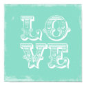 LOVE IS A CIRCUS PRINT