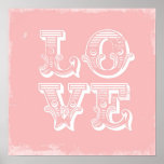 LOVE IS A CIRCUS PRINT::PINK