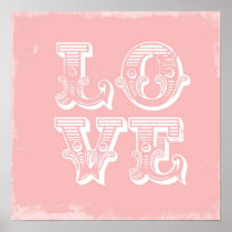 LOVE IS A CIRCUS PRINT::PINK