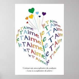Love is a explosion of colors / Poster 15