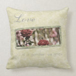 Love is a Garden We Grow Roses Throw Pillow