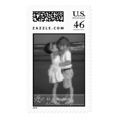 Love is a Moment Postage Stamps