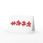 Love is a Puzzle Valentine Card