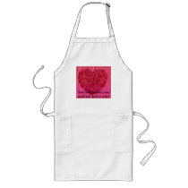 Love is a Rose aprons