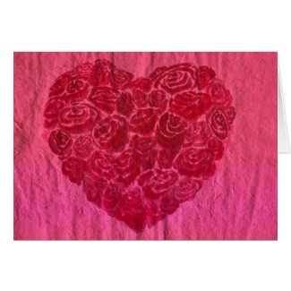 Love is a Rose card