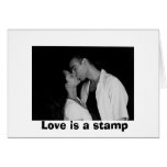 Love is a stamp card