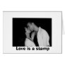 Love is a stamp card