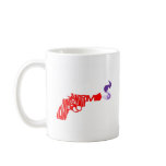 Love is a warm gun coffee mugs