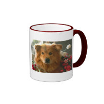 "LOVE" is a Wet Nose Ringer Mug