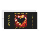 "LOve is Ablaze At Christmas"* Photo Cards