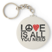 Love is All Key Chain