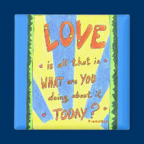 Love is all that is magnets