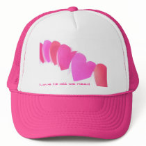 Love is all we need hats