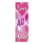 Love is All We Need Mini Cards - Gift Tags Love is All We Need Mini Cards - Gift Tags