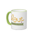 love is all you need coffee mugs