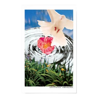 Love is at the Source Print